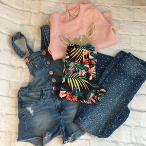 4pc bundle of girls clothes size 5-6yr old